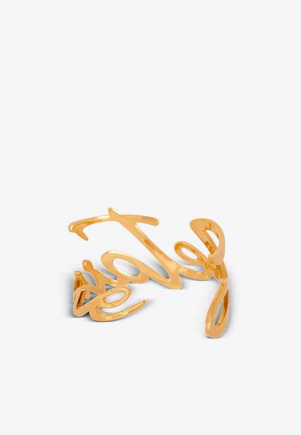 Balmain Je t'aime Cuff Bracelet Gold EN1XH441MBRA_GOLD