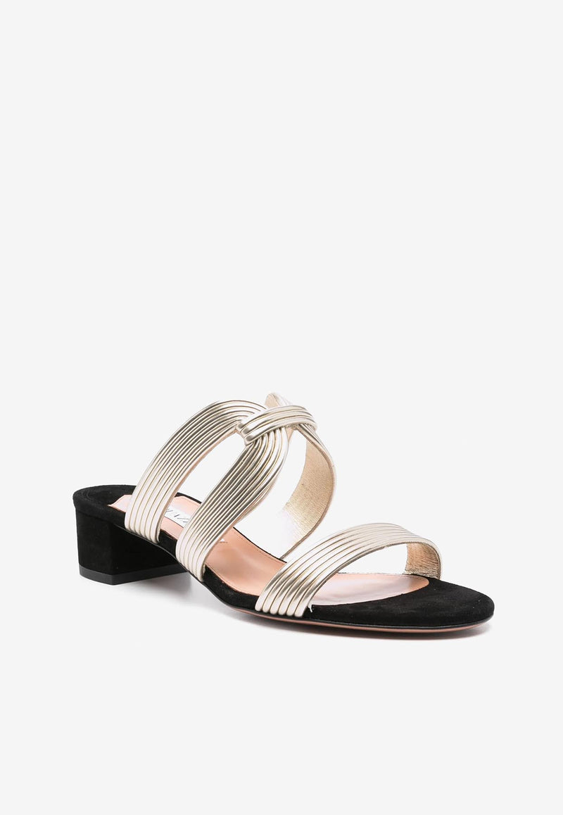 Escencia 35 Leather Mules