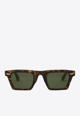 Movitra Eos Tortoiseshell Square Sunglasses Green EOSXXX/1_MOVIT-HAVGREE