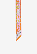 Pucci Mixed-Print Scarf Multicolor