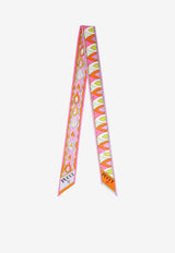 Pucci Mixed-Print Scarf Multicolor
