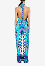Pucci Vivara Print Foulard Top Multicolor