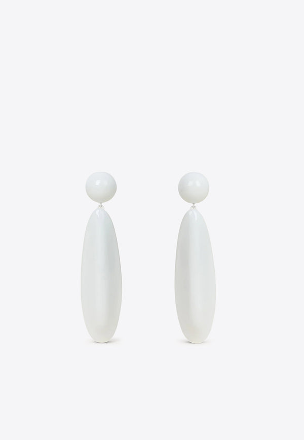 Cult Gaia Fiore Dropped Earrings White ER3268MT2570_WHITE