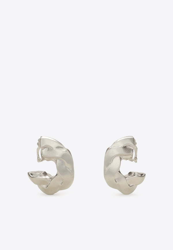 Cult Gaia Ember Curved Earrings Silver ER3426MT2066_SILVER