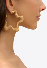 Cult Gaia Emiko Star-Shaped Rattan Earrings Natural ER3506RF1631_NATURAL
