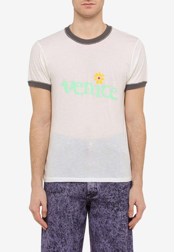 Erl Venice Crewneck T-shirt White