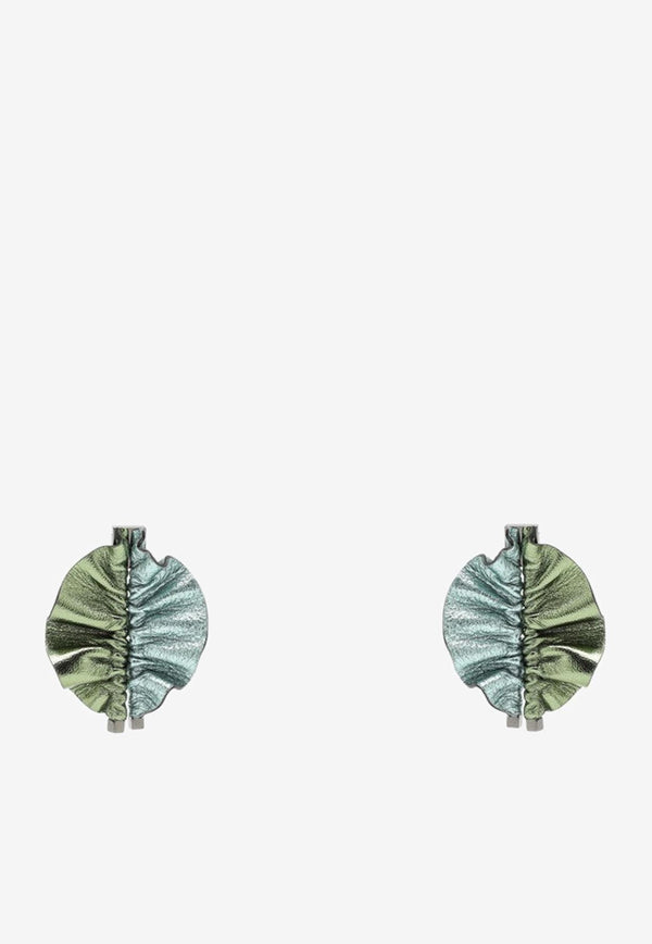SO-LE Studio Minialie Drop Earrings Green ERLMALLE/N_SOLE-JD