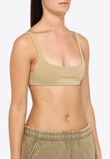 Entire Studios Washed-Out Cropped Top ES2032VI/L_ENTST-CO