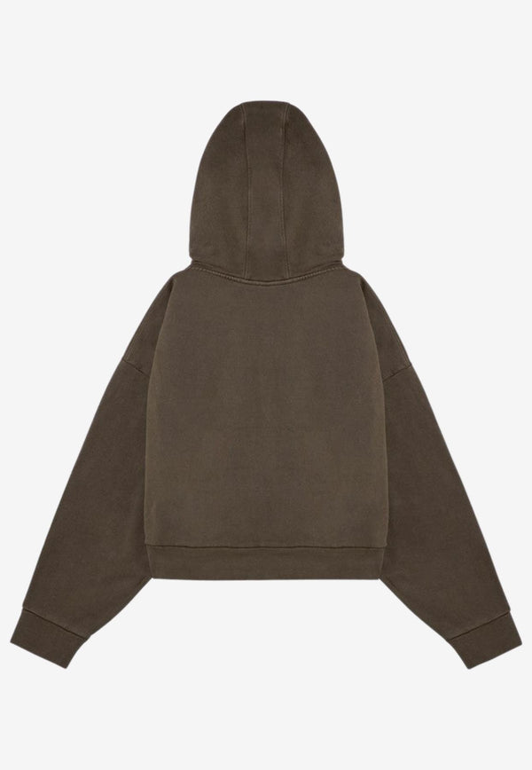 Entire Studios Oversized Zip-Up Hoodie Green ES2106CO/P_ENTST-MI