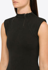 Entire Studios Washed-Out Sleeveless Bodysuit ES2117VI/L_ENTST-SO