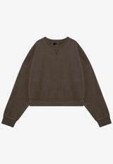 Entire Studios Essential Oversized Sweatshirt Green ES2126UCO/P_ENTST-MI