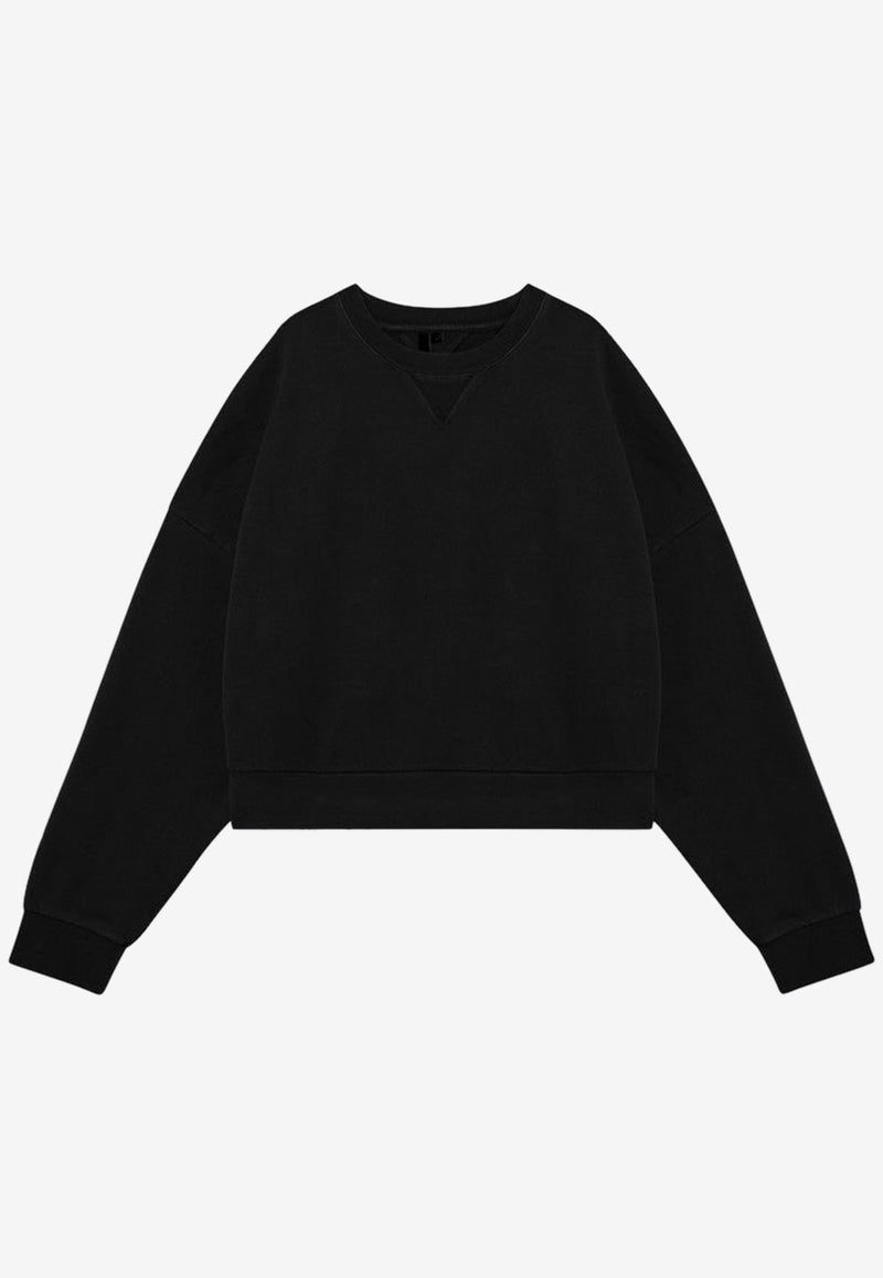 Entire Studios Essential Oversized Sweatshirt Black ES2126UCO/P_ENTST-SO