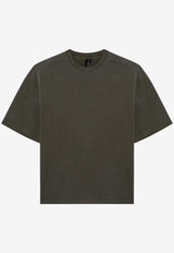 Entire Studios Jersey Crewneck T-shirt Green ES2252CO/P_ENTST-MI