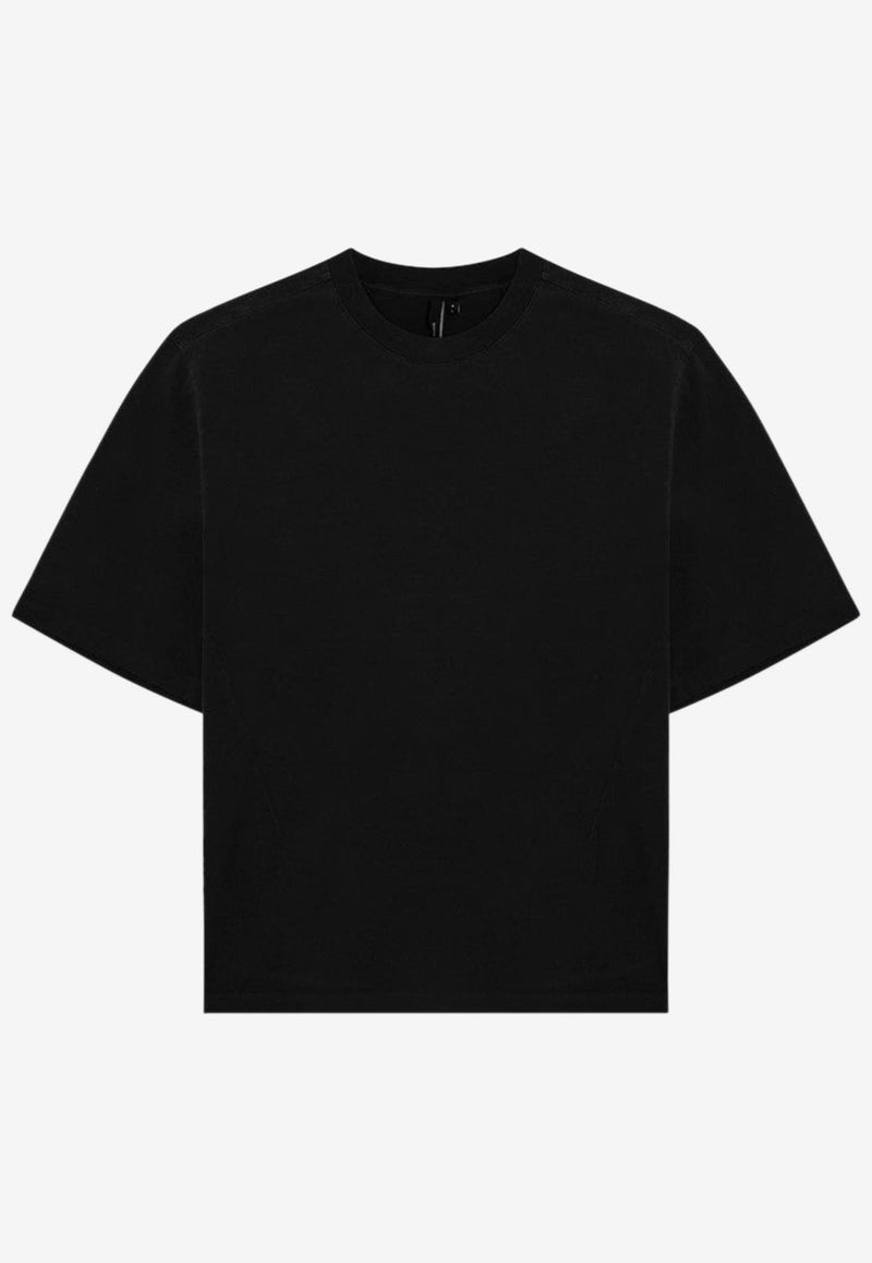 Entire Studios Washed Crewneck T-shirt Black ES2252CO/P_ENTST-SO