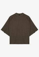 Entire Studios Essential Oversized Jersey T-shirt Green ES2487CO/P_ENTST-MI