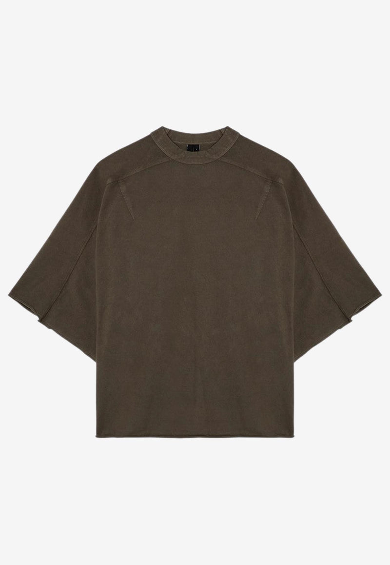 Entire Studios Essential Oversized Jersey T-shirt Green ES2487CO/P_ENTST-MI