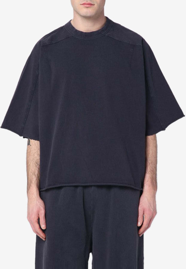 Entire Studios Oversized Crewneck T-shirt Blue ES2487CO/Q_ENTST-IN
