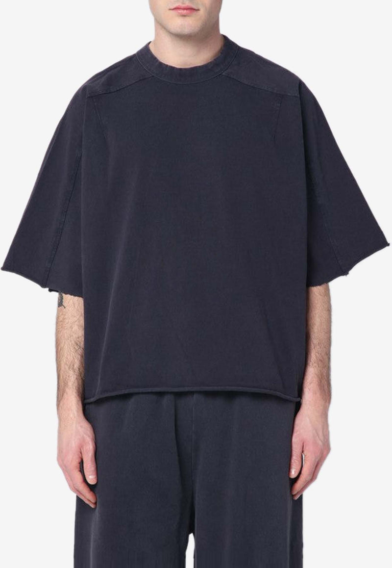 Entire Studios Oversized Crewneck T-shirt Blue ES2487CO/Q_ENTST-IN