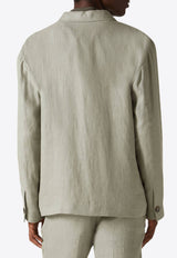 Lardini Esansel Button-Up Shirt Jacket Green ESANSEL_GREEN