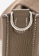 Evelyne TPM Amazone in Etoupe Taurillon Clemence with Palladium Hardware