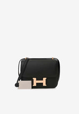 Hermès Constance 18 in Black Epsom Leather with Rose Gold Hardware