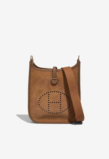 Hermès Evelyne Grizzly 16 in Alezan, Chamois and Gold Doblis Suede with Gold Hardware