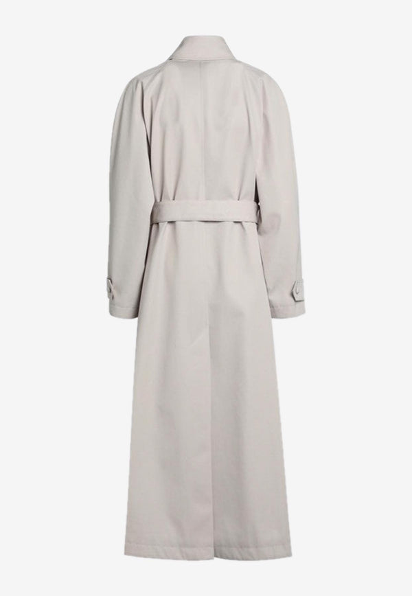 Dolce & Gabbana Belted Trench Coat Beige F0W3STHUMVM/Q_DOLCE-M0299