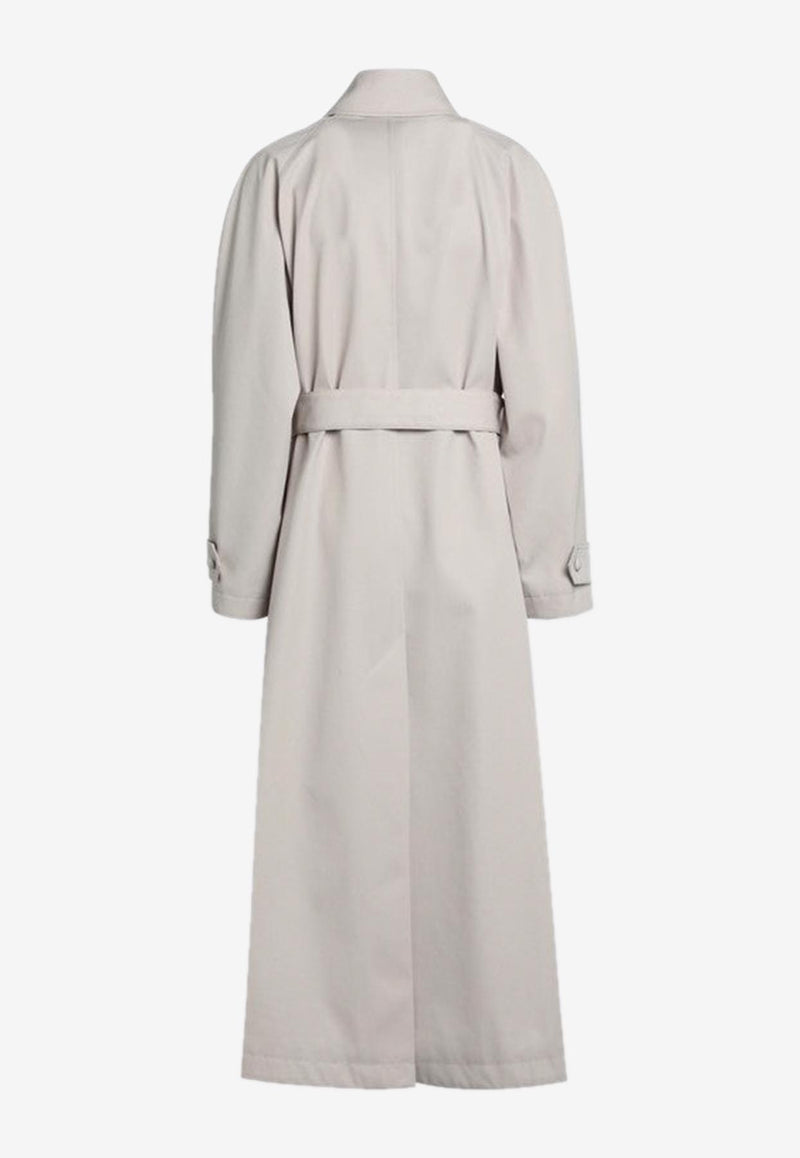 Dolce & Gabbana Belted Trench Coat Beige F0W3STHUMVM/Q_DOLCE-M0299