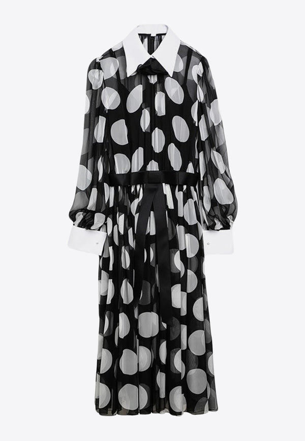 Dolce & Gabbana Polka Dot Sheer Midi Dress F6JGHTHS10S/O_DOLCE-HNLEW