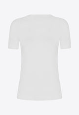 Dolce & Gabbana DG Logo Patch T-shirt White F8N08Z GDBVX S8400