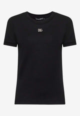 Dolce & Gabbana DG Logo T-shirt Black F8N08Z G7B3U N0000