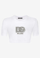 Dolce & Gabbana Logo Print Short-Sleeved T-shirt F8U78T GDB6T W0800