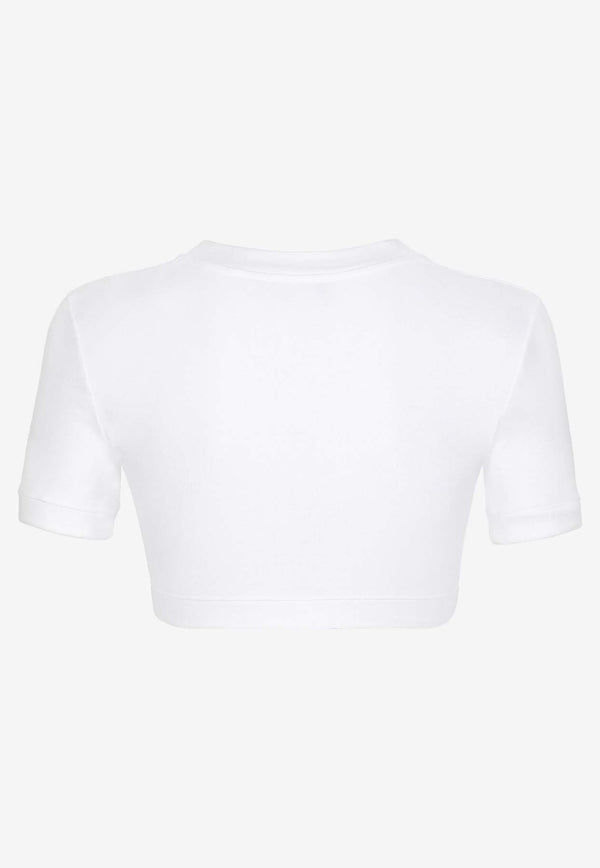 Dolce & Gabbana Logo Print Short-Sleeved T-shirt F8U78T GDB6T W0800
