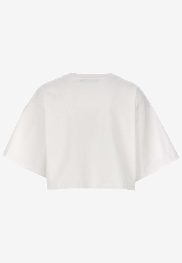 Dolce & Gabbana Logo Print Short-Sleeved T-shirt F8U81T GDB6Q W0800