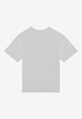 Dolce & Gabbana Logo Print Crewneck T-shirt White F8V09ZGDCNV/P_DOLCE-W0800