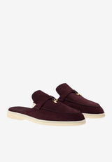 Babouche Charms Walk Suede Loafers