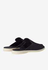 Babouche Walk Loafers in Suede Leather