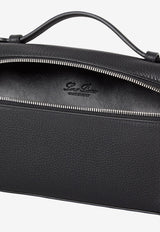 Extra Pocket L19 Pouch in Grained Leather