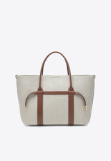 Loro Piana Large Ghiera Tote Bag Natural FAO7475CO/S_LORO-B4NE
