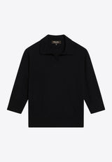 Loro Piana Neo Piuma Cashmere Polo T-shirt Blue FAP2210WS/S_LORO-W000