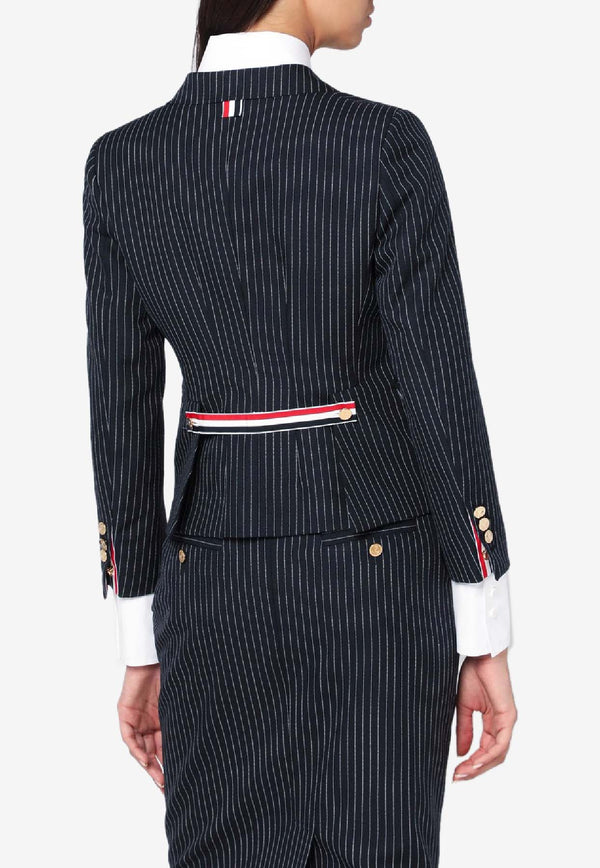 Thom Browne Pinstripe Wool Blazer  Blue FBC946AF0932/R_THOMB-415