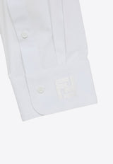 Fendi Midi Belted Shirt Dress FDD008ARU3/O_FENDI-F1F3H