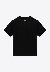 Kenzo Logo Short-Sleeved T-shirt FE65TS4744SGCO/P_KENZO-99J Black