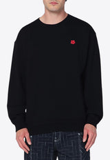 Kenzo Boke Flower Wool Sweater Black FF65PU7593LBWO/R_KENZO-99J