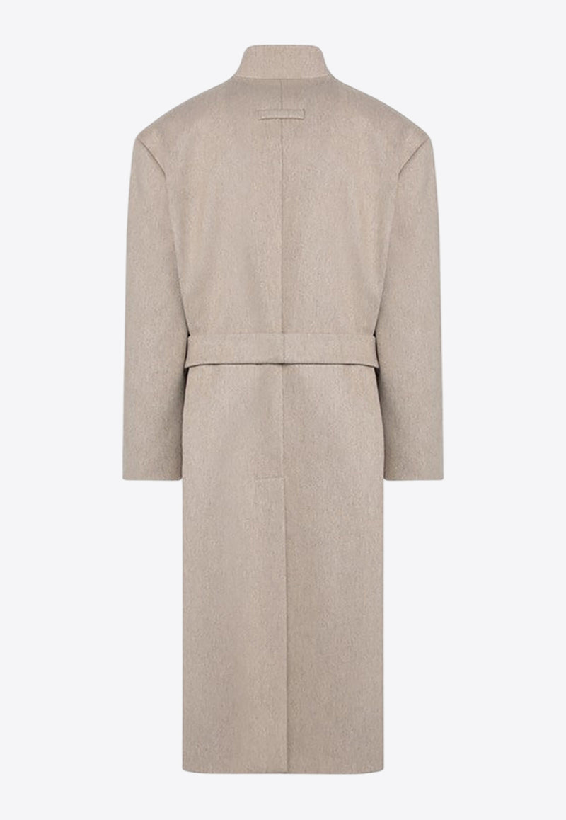 Fear Of God Double-Breasted Mélange Wool-Blend Coat Beige FG24FW30-624MIW/P_FEARG-650