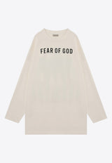 Fear Of God Thunderbird Long-Sleeved Oversized T-shirt Cream FG24FW50-10175EBHW/P_FEARG-107