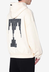 Fear Of God Thunderbird Print Hooded Sweatshirt Cream FG24FW50-8205EBTER/P_FEARG-107