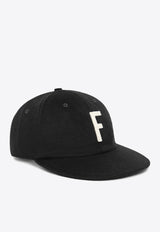 Fear Of God Felted F Baseball Cap Black FG24FW70-8040WOOBLACK