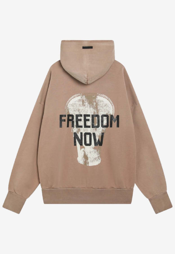 Fear Of God Revolution Print Hoodie Beige FG25FW12-12112BHF/R_FEARG-288