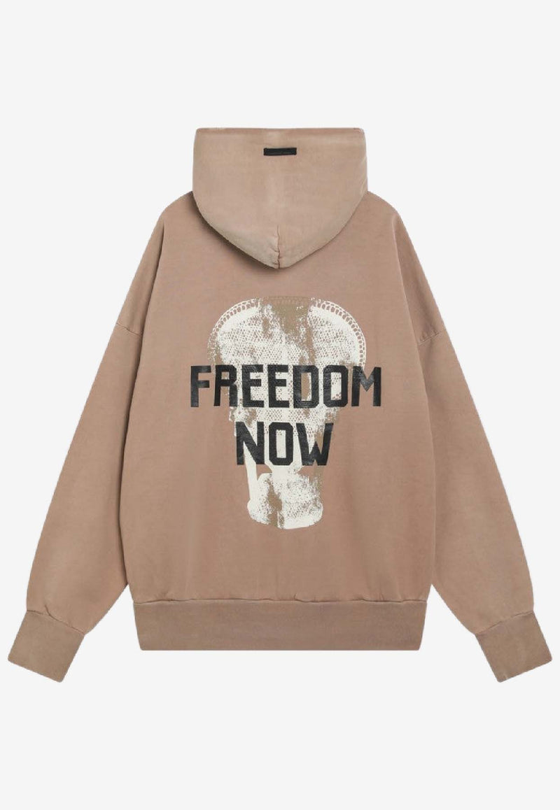 Fear Of God Revolution Print Hoodie Beige FG25FW12-12112BHF/R_FEARG-288